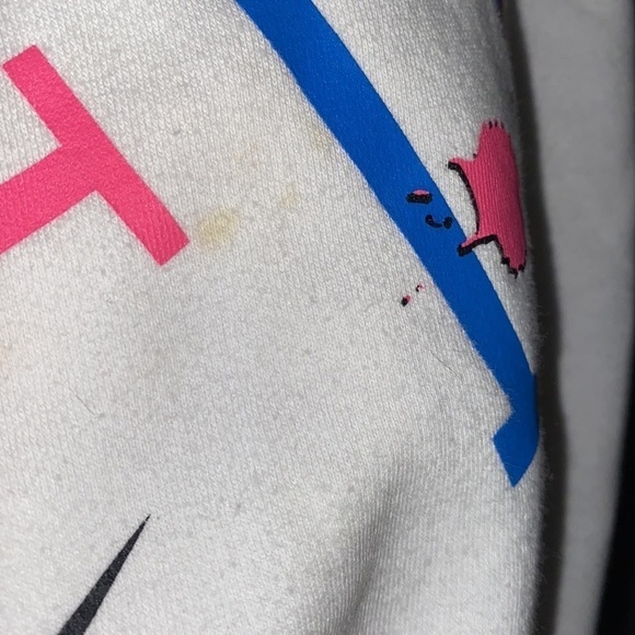 Nike sweatshirt just do it made to look 90’s xs woman’s - Picture 5 of 6